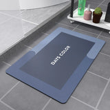 Super Absorbent Quick Drying Bathroom Carpet Kitchen Oil Proof Napa Skin Bath Mat Modern Simple anti Slip Floor Mats Doormat