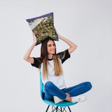 ZENGIA Weed Zip Lock Extra Large Dank Throw Pillow Case, 16X16In, 18X18In, Decorative Pillow Cover Cushion Cover
