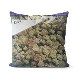 ZENGIA Weed Zip Lock Extra Large Dank Throw Pillow Case, 16X16In, 18X18In, Decorative Pillow Cover Cushion Cover