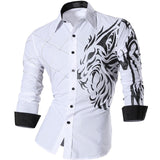 jeansian Spring Autumn Features Shirts Men Casual Jeans Shirt New Arrival Long Sleeve Casual Slim Fit Male Shirts Z034