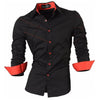 jeansian Spring Autumn Features Shirts Men Casual Jeans Shirt New Arrival Long Sleeve Casual Slim Fit Male Shirts Z034