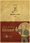 Fallout 3 4 Game Poster Home Furnishing decoration Highend Kraft paper  Poster Game Drawing core Wall art for home/bar