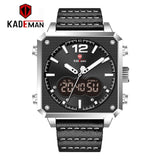 Square Dual Display Military Watch