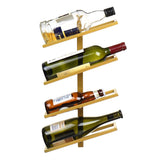 Modern Iron Wine Rack Wall Mounted Wine Holder Home Bar Decor Wine Glass Hanging Holder Storage Organizer Rack Home Decoration