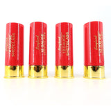 Hot Sell 12 Gauge Shotgun Shell Shot Glasses Set of 4 Funny Gun Hunting Shooting Outdoor Father's Day Dad Novelty Gift Drinking