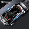 Belts for 3.5cm Width Sports Car Brand Fashion Automatic Buckle Black Genuine Leather Men's Jeans High Quality Waist Male Strap
