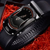 Belts for 3.5cm Width Sports Car Brand Fashion Automatic Buckle Black Genuine Leather Men's Jeans High Quality Waist Male Strap