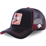 High Quality Animal Cartoon Mickey Disney Anime Snapback Baseball Cap Men Women Hip Hop Dad Mesh Trucker Hat Dropshipping