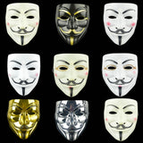 Halloween Cosplay Masks V for Vendetta Movie Anonymous Mask for Adult Kids Film Theme Mask Party Gift Cosplay Costume Accessory