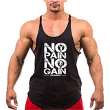 New Arrivals Bodybuilding stringer tank top man Cotton Gym sleeveless shirt men Fitness Vest Singlet sportswear workout tanktop