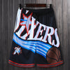 2021 New American Style Basketball Pants Warriors Raptors Sports Training Men's Loose Oversized Sports Shorts Basketball Pants