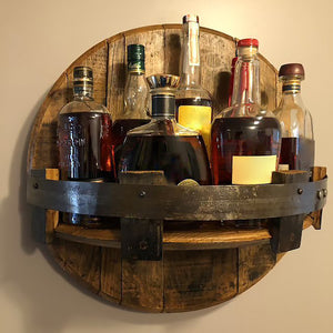 Wall-mounted Bar Wine Wooden Holder Accessories Wine Cellar Beer Champagne Storage Display Wine Storage Shelf For Home Bar